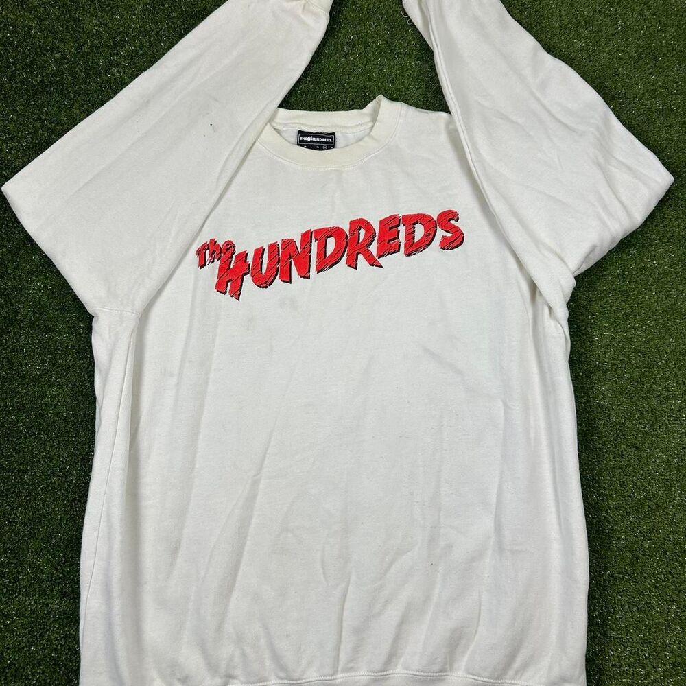 The-hundreds Men's White Sweatshirt